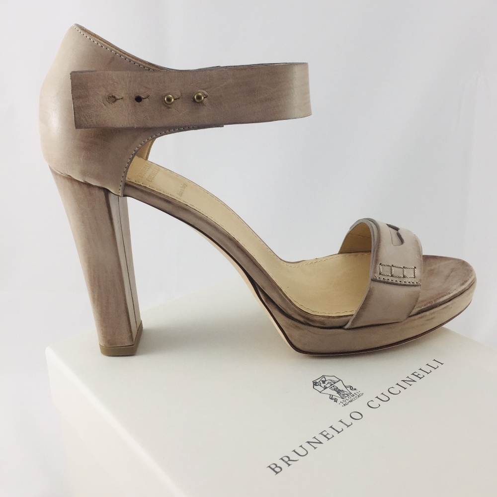 Brunello Cucinelli Penny Heels - New! Never worn